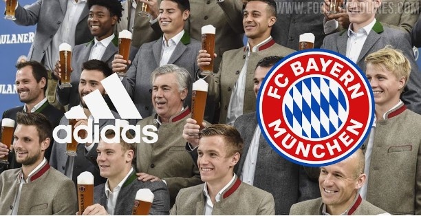 拜仁将推出慕尼黑啤酒节主题球衣，具体设计信息还未公布